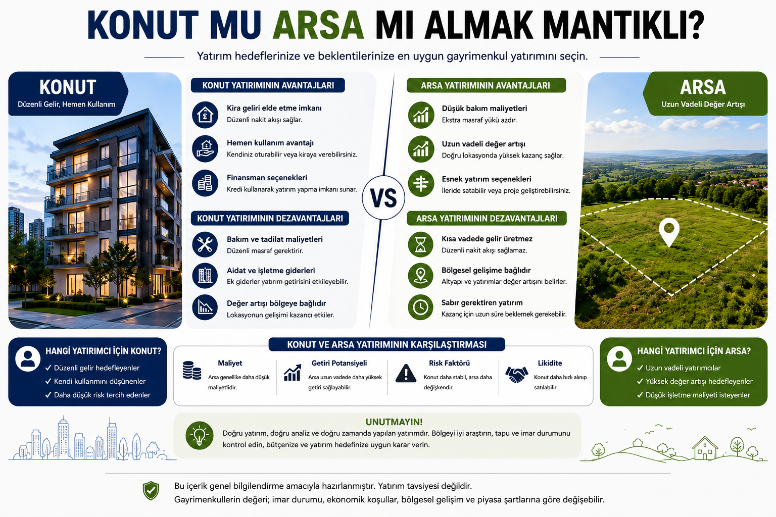 Konut mu Arsa mı Almak Mantıklı?