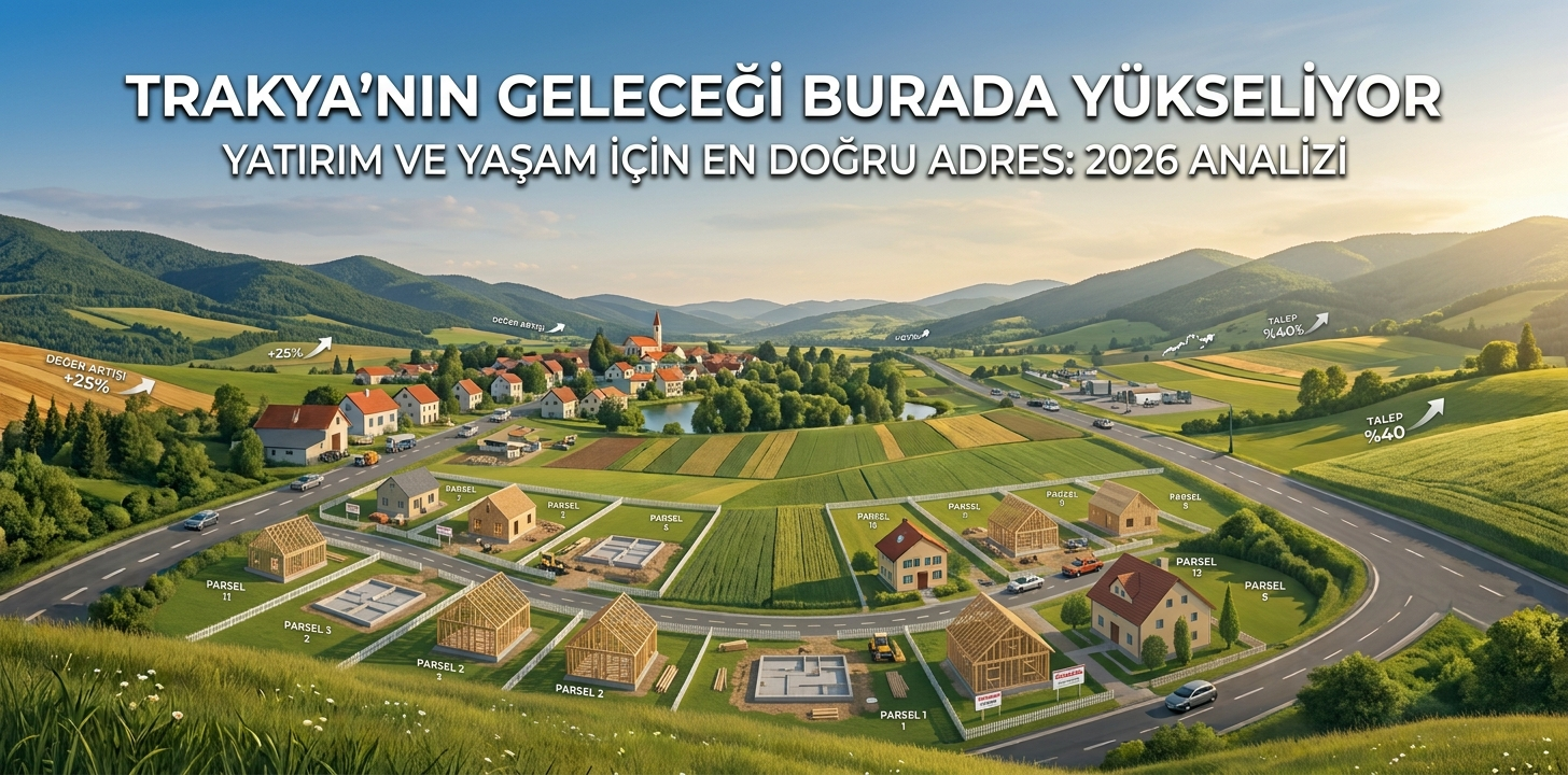 Trakya’da Arsa Fiyatları Neden Artıyor? 2026 Analizi