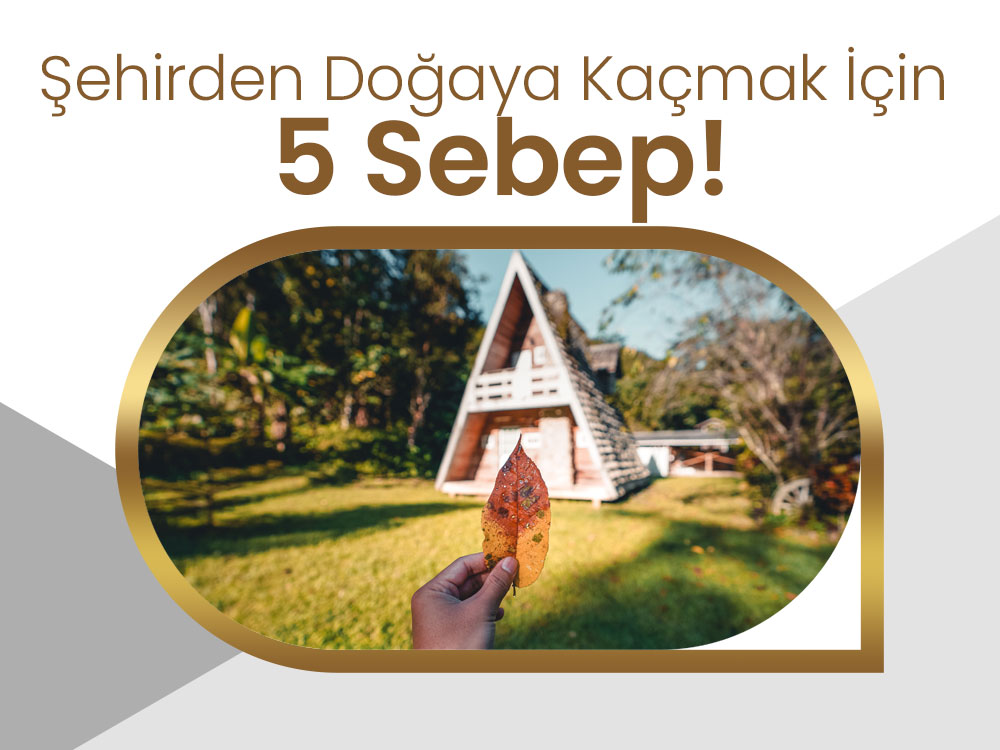 Şehirden Doğaya Kaçmak İçin 5 Sebep!